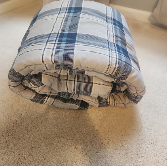 The Big One Twin Size Comforter, blue and gray - Picture 8 of 9